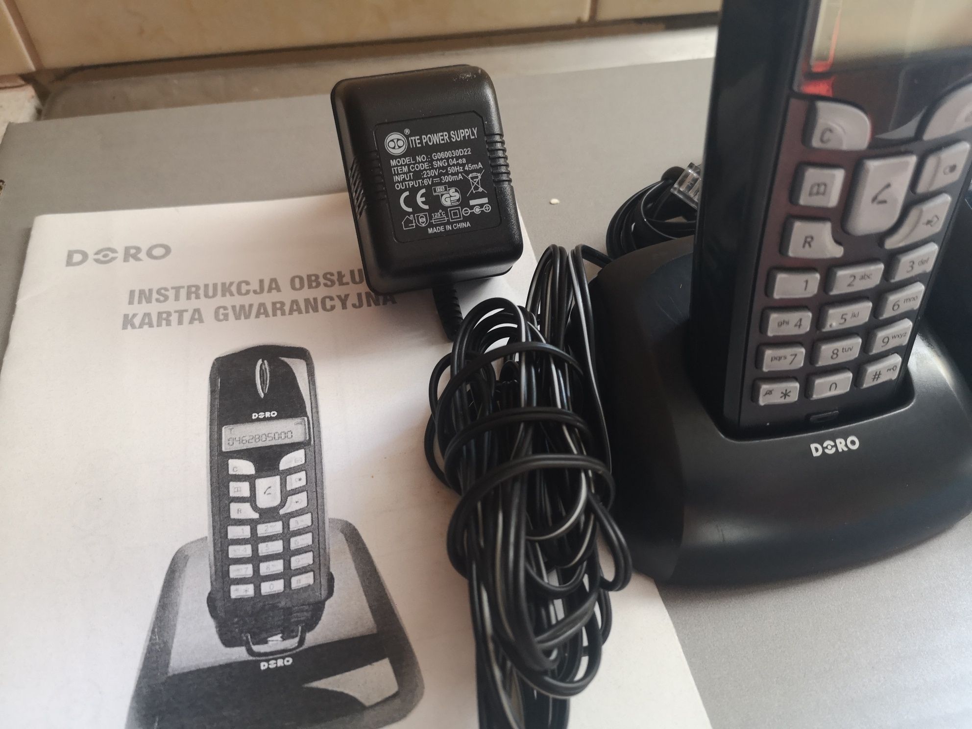 Telefon bezprzewodowy doro 610 +1