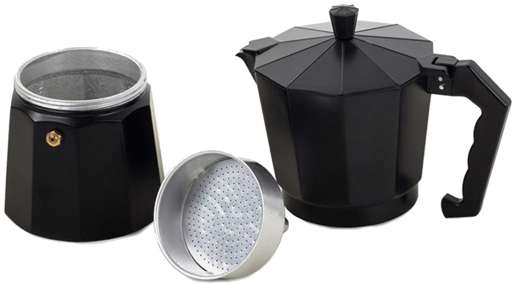 Kawiarka zaparzacz do kawy 9 kaw 450ml aluminiowa