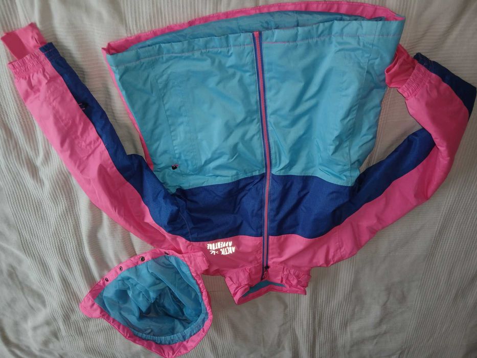 Kurtka zimowa 158/164 narciarska wodo i wiatroszczelna IDEALNA