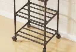 Стелаж вертикальний на колесах 5 полиць