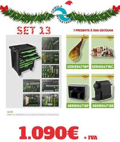 CAMPANHA NATAL: CARRO DE FERRAMENTAS C/289PCS-  REF: SERIE54718