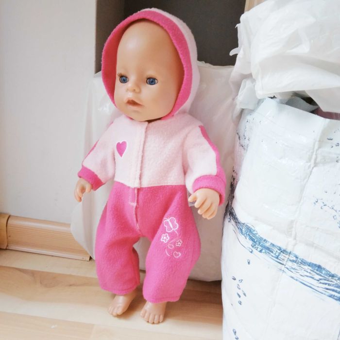 Ubranka, kombinezon dla lalki Baby Born