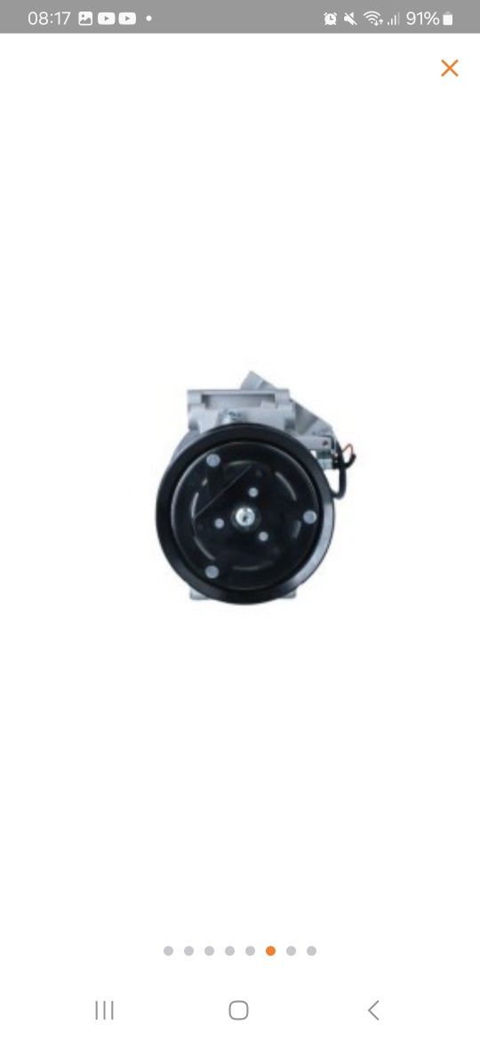 Compressor ar condicionado compatível com Renault megane 3 novo