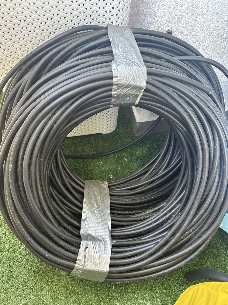 Kabel Czarny Ziemny okrągły 3 x 1,5.  83m