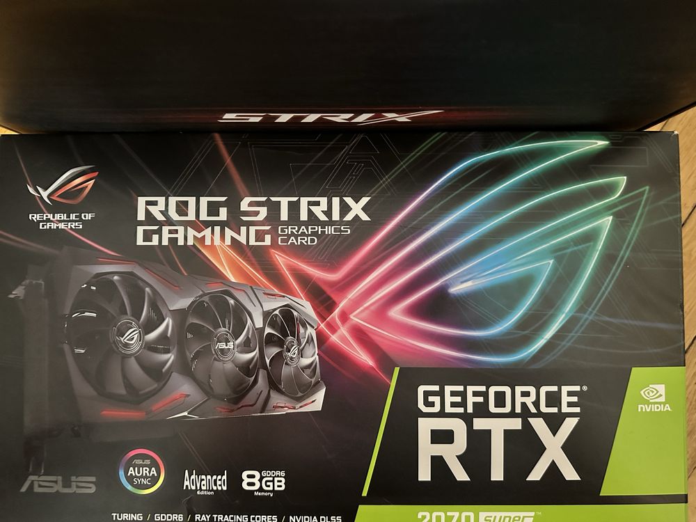 RTX 2070 SUPER Asus ROG Strix 8GB