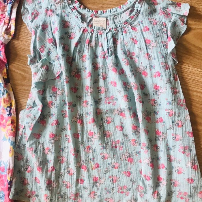 Túnicas flores da Lanidor e Zara