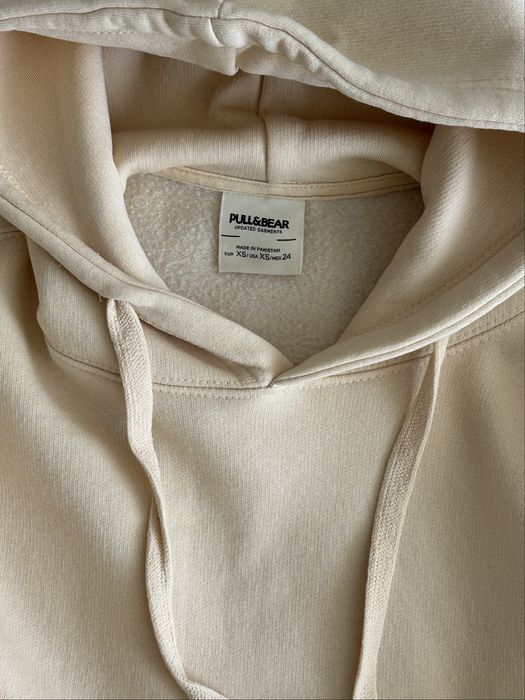 Худі бежеве pull and bear