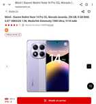 Xiaomi redmi note 14 pro 256gb NOVO