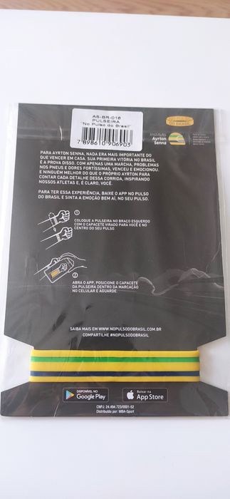 Pulseira Ayrton Senna