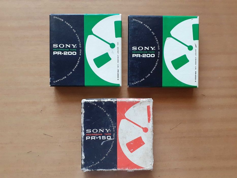 Магнитная лента (бобина, катушка) Sony PR-200-3 в коллекцию
