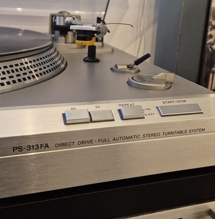 Gramofon SONY PS-313 fa  vintage