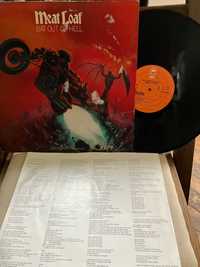 winyl Meat Loaf " Bat out of hell" VG