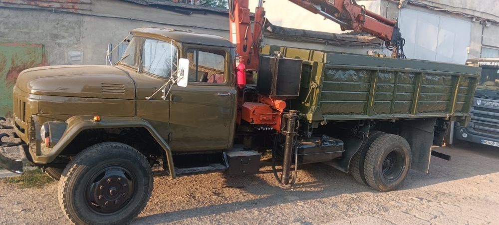Зіл самоскид маніпулятор