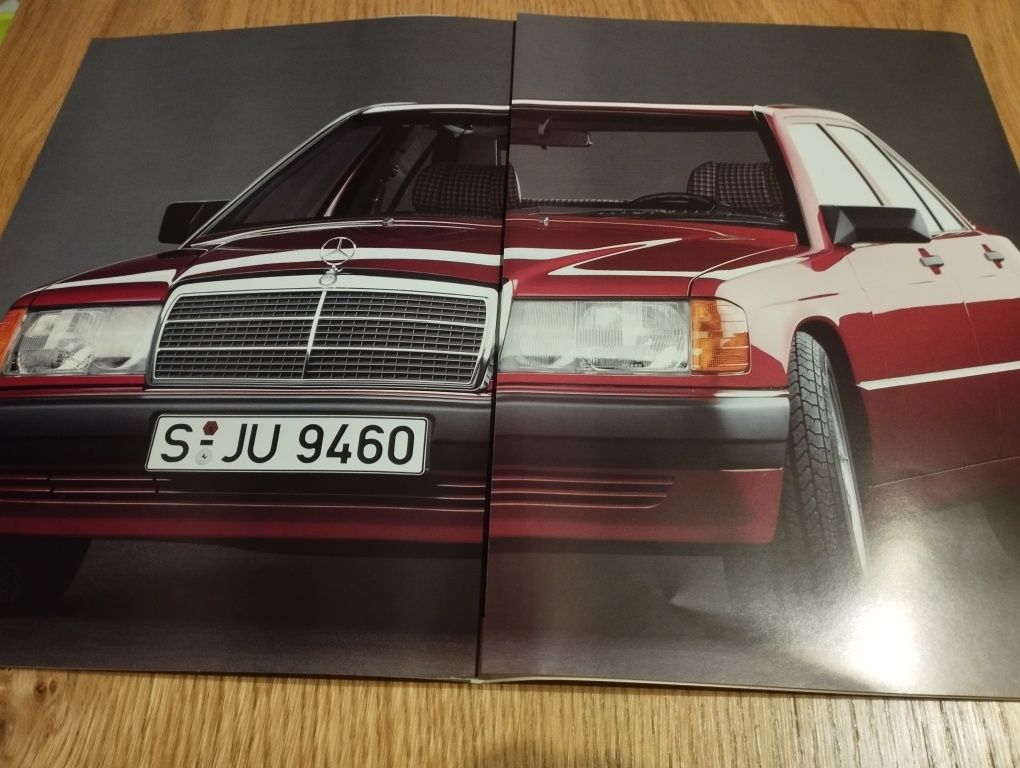 Prospekt katalog Mercedes Benz W201 190E Sportline