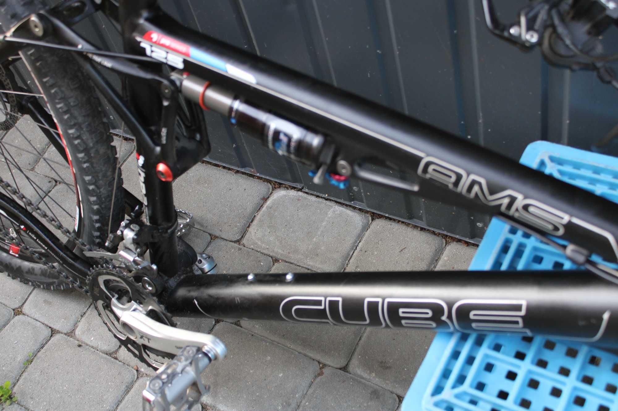 Rower MTB CUBE AMS Pro 125 alu 46cm Deore XT 3x9 hydraulika FOX slx