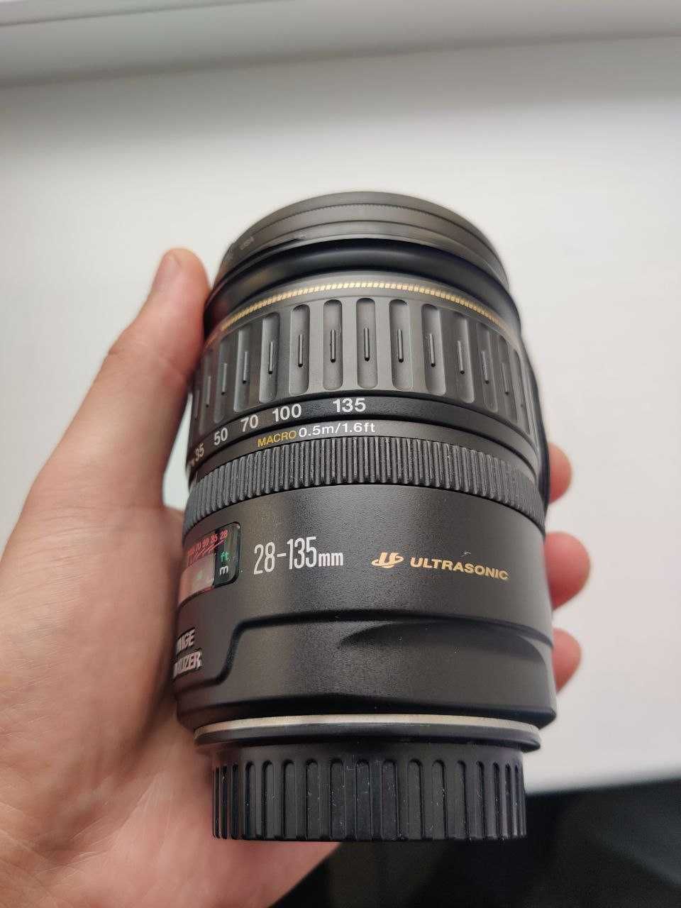 Об'єктив Canon EF 28-135mm f3.5-5.6 Ultrasonic зі стабілізатором