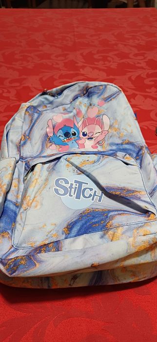 Mochila + estojo Stitch Novas
