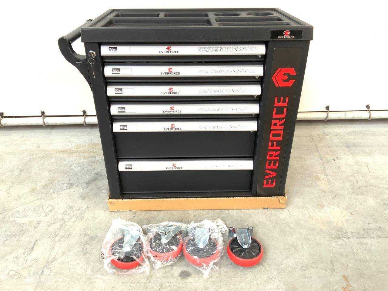 Carro de Ferramentas com 6 Gavetas