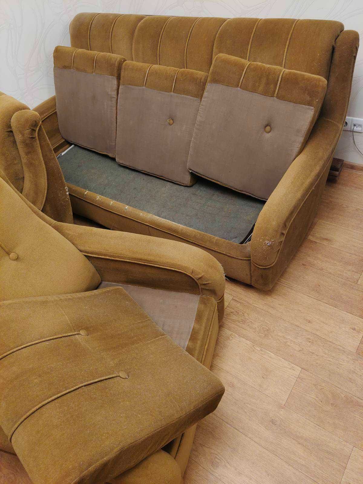 М'який куточок (диван х 2 крісла)