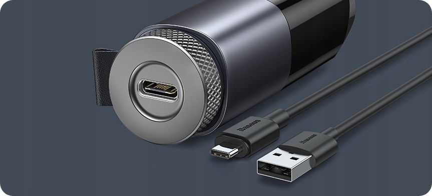 BASEUS Przenośny Elektroniczny Cyfrowy Alkomat Bezustnikowy