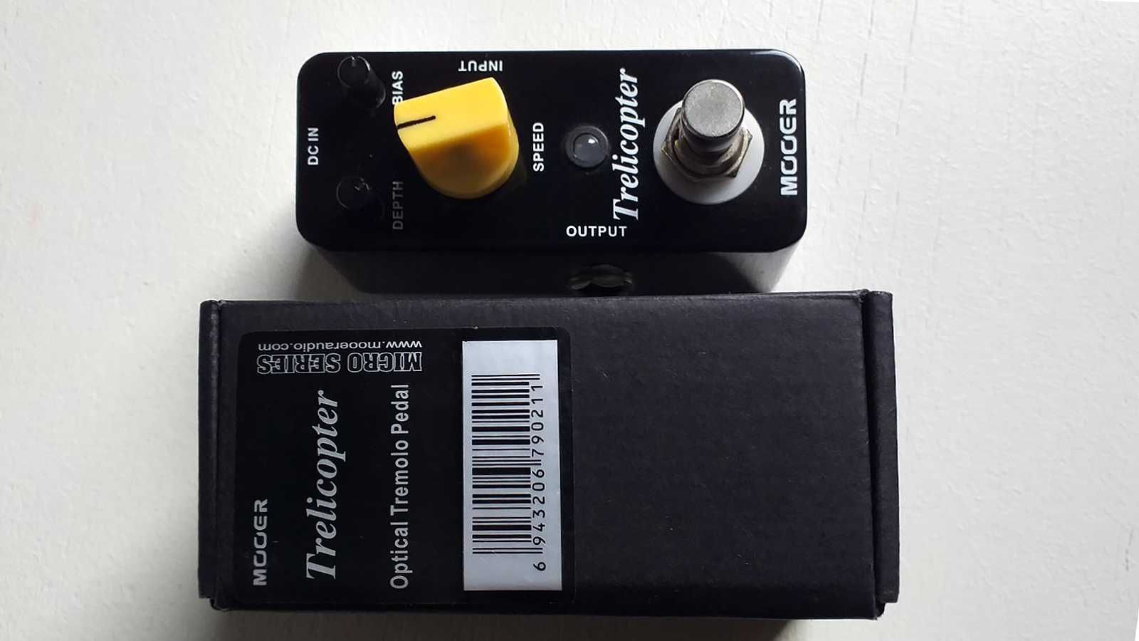 Педаль Mooer Distortion Ultra Drive, Acoustikar, Trelicopter