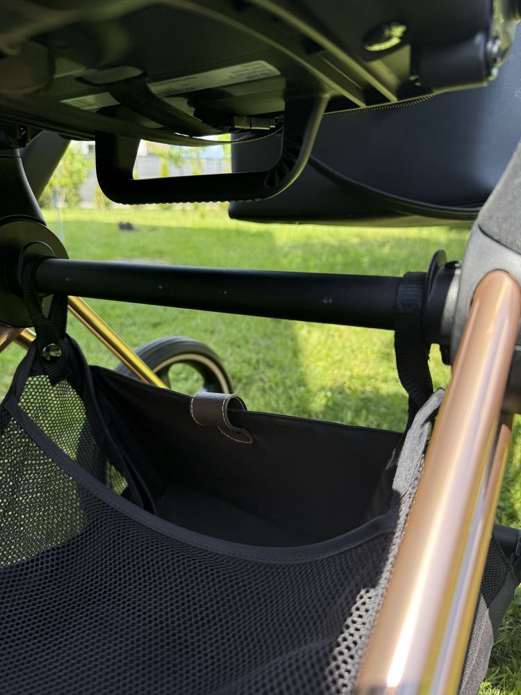 Wózek Cybex Priam 4.0 2w1 rose gold deep black