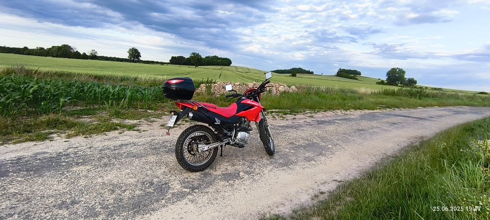 Honda XR 125, 125 cm3, kat B zamienie, zarejestrowany