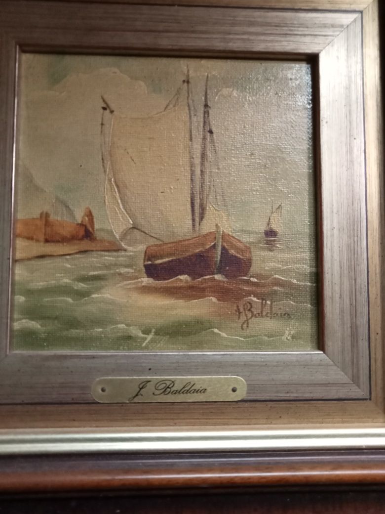 Pintura de J. Baldaia e original