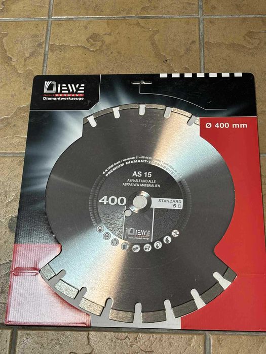 Tarcza Diamentowa Diewe AS 15 400/25,4