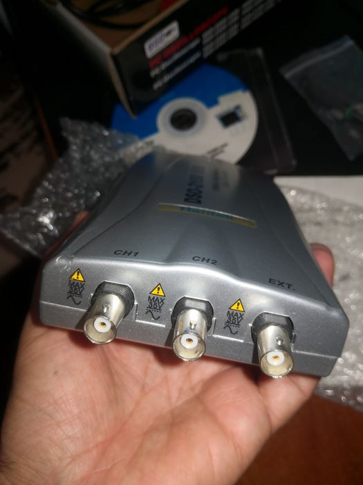 Hantek DSO2150 USB Osciloscópio 60 Mhz 2 canais
