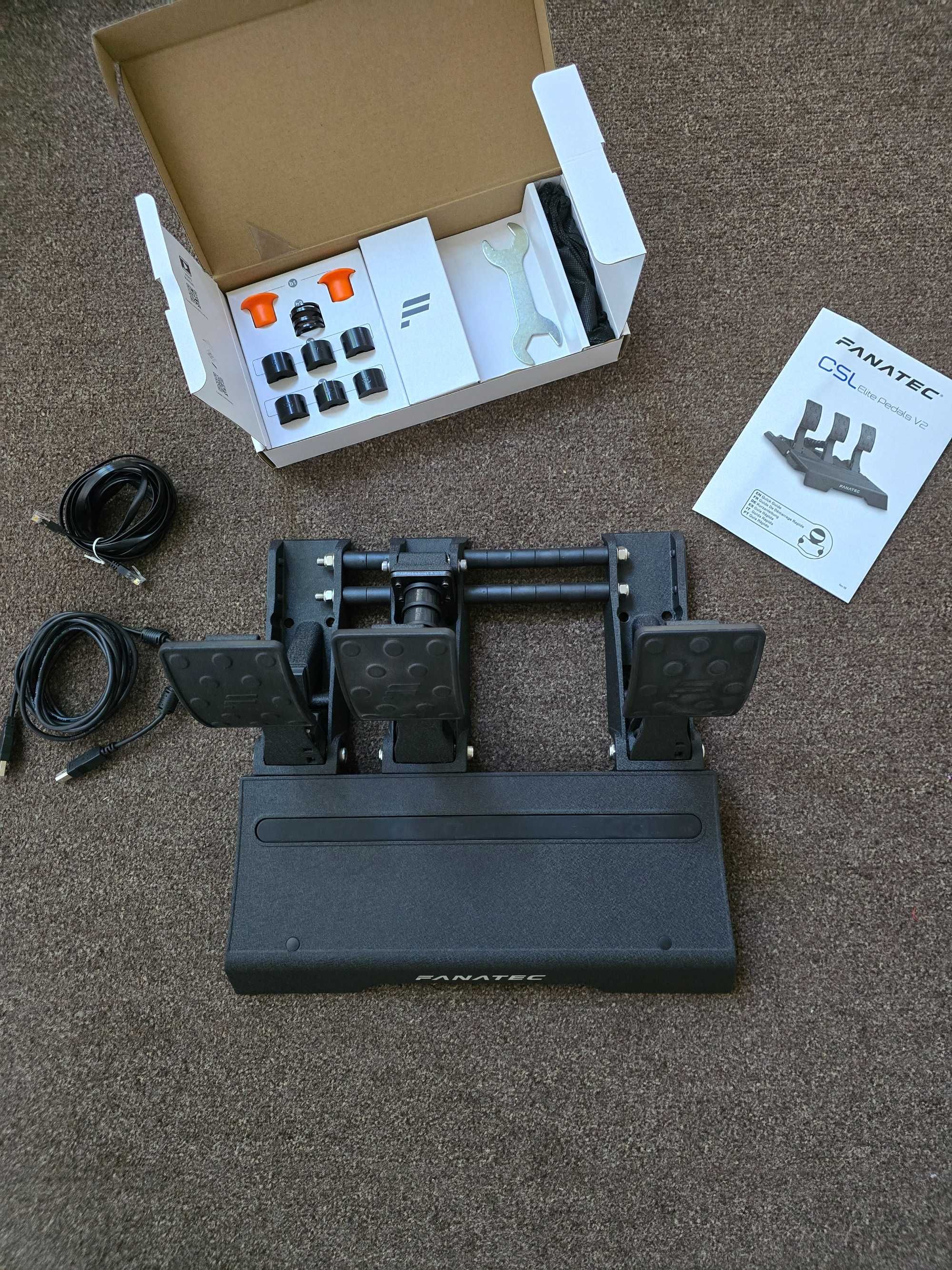 Pedais Fanatec - CSL Elite Pedals V2 com Garantia