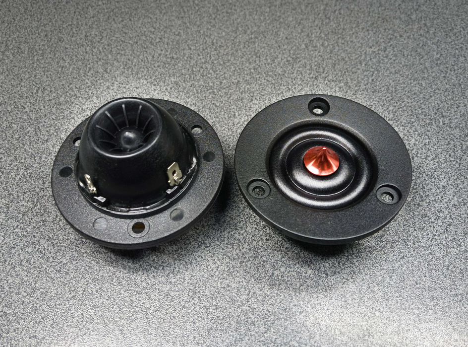 Динамики ВЧ твитеры 20-80Вт парами: ленточные Хейла шелковые купольные