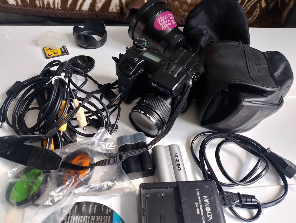 Aparat Minolta Dimage A1 komplet