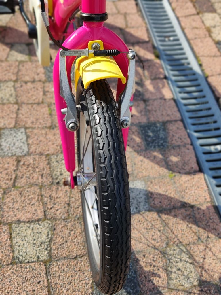 Śliczny rowerek 16 dla dziewczynki /Koła 16"/