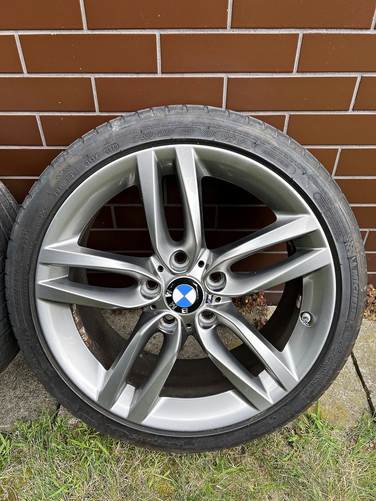 Alufelgi BMW 18” 5x120 M-PAKIET 461+opony/oryginał/BMW F20/F21/F22/F23