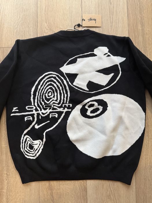 Stussy x Nike Bluza | Streetwear Sweter (Rozmiar L)