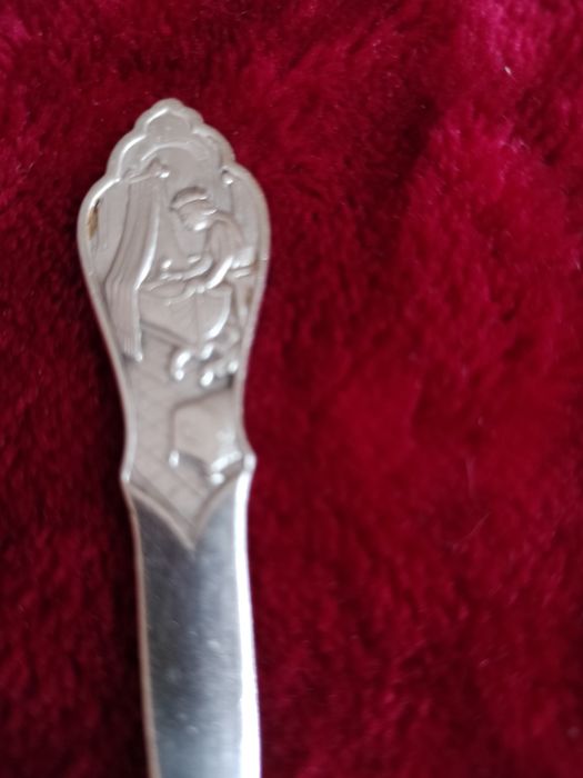Garfo prata vintage muito muito antigo