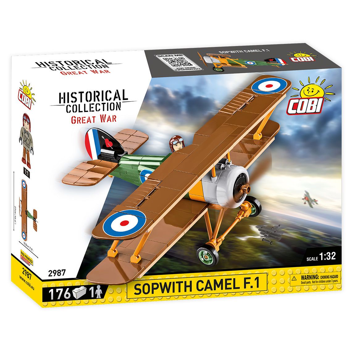 Hc Great War /2987/ Sopwith Camel F.1 176 Kl.