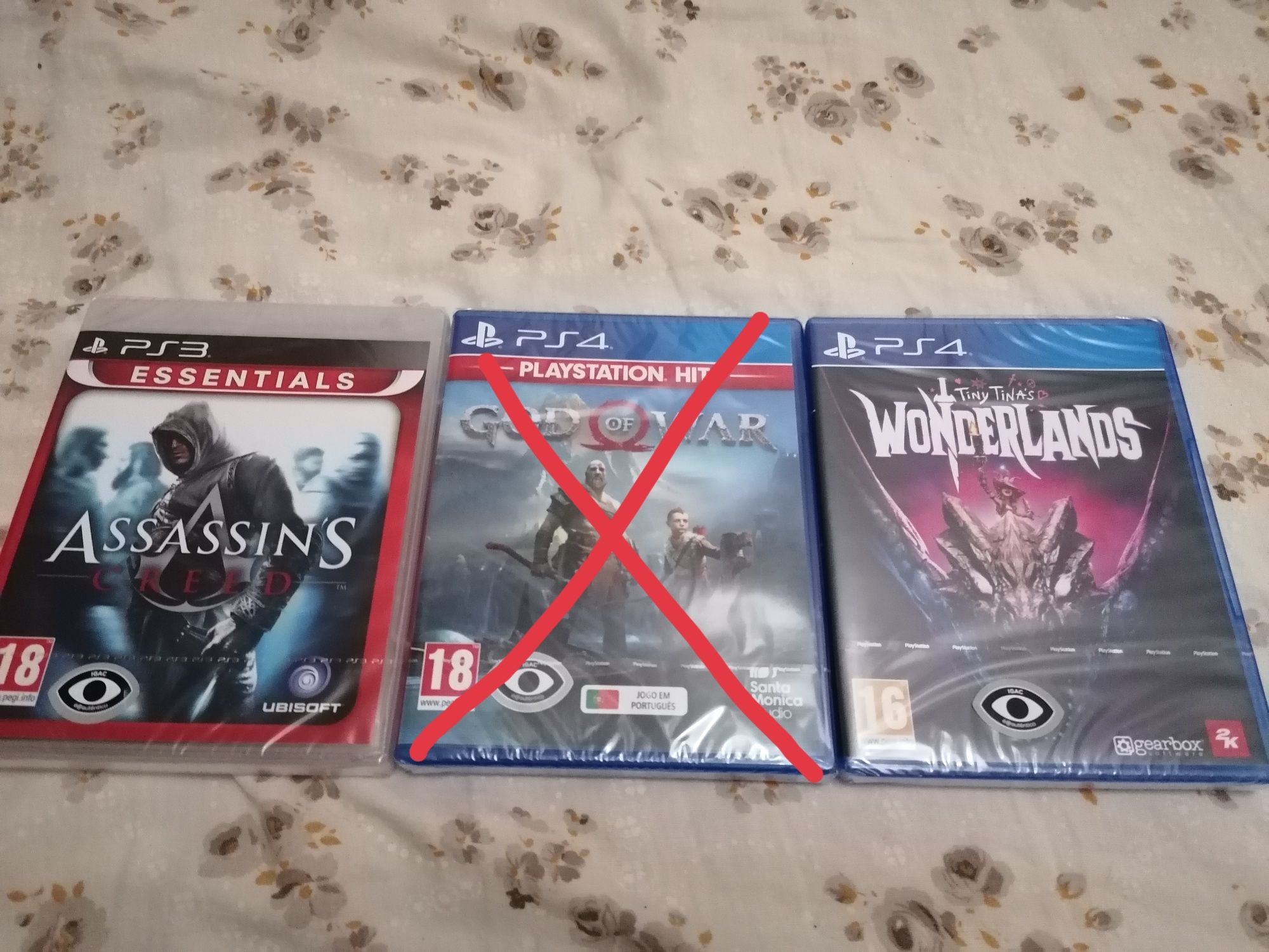 2 Jogos Novos/Selados PS3/PS4!