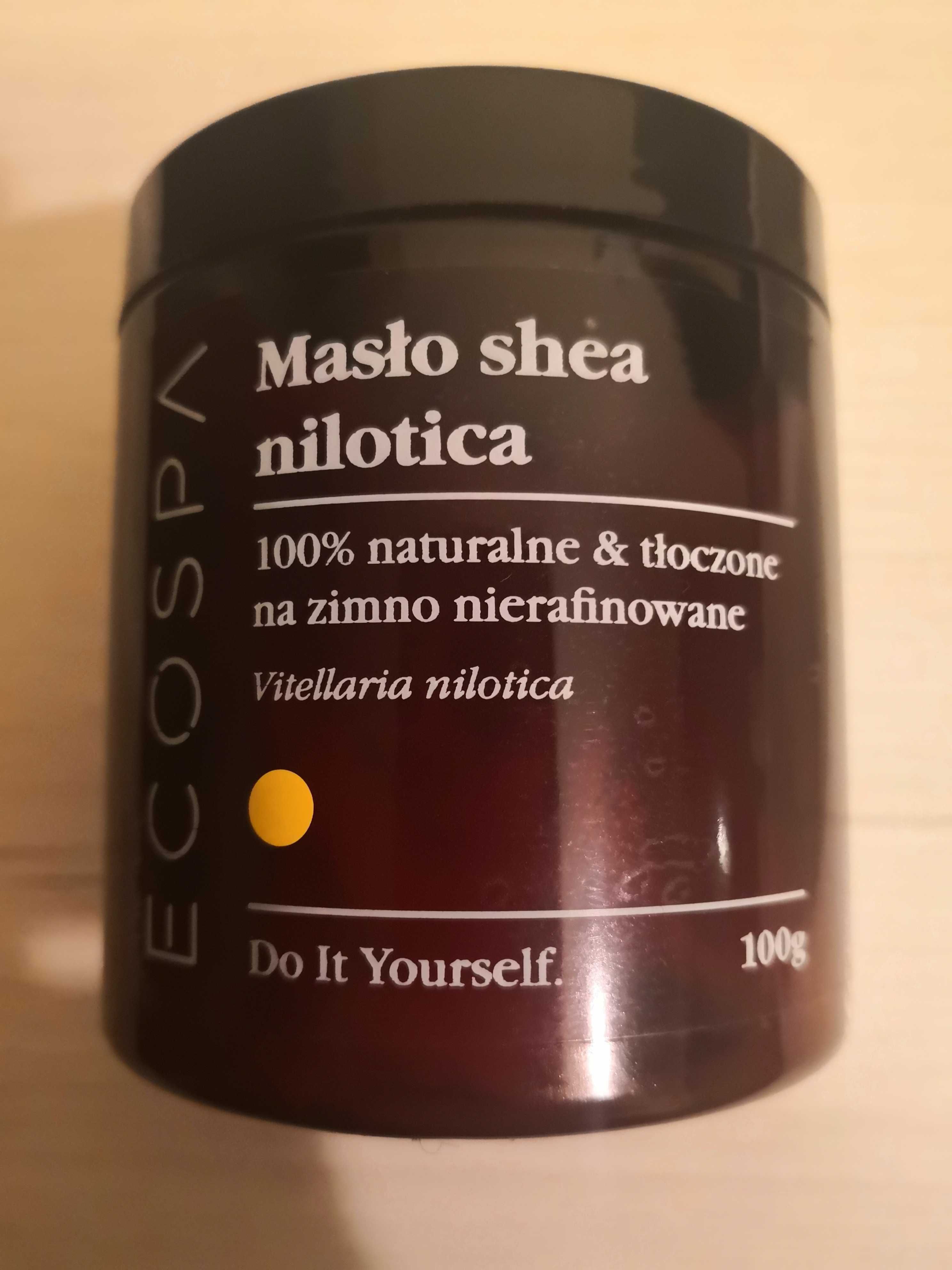 Naturalne czyste MASŁO SHEA NILOTICA nierafinowane ciała 100G ECOSPA