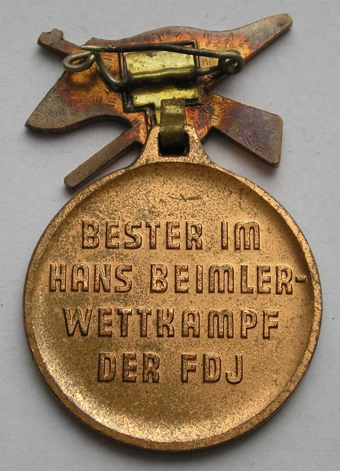 medal odznaczenie Niemcy NRD DDR - FDJ - Beimler - 1977 ?