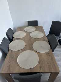 Stół 160x90 6 krzeseł