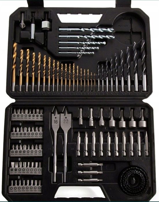 Bosch komplet Zestaw wierteł i bitów Bosch  103 szt nowe