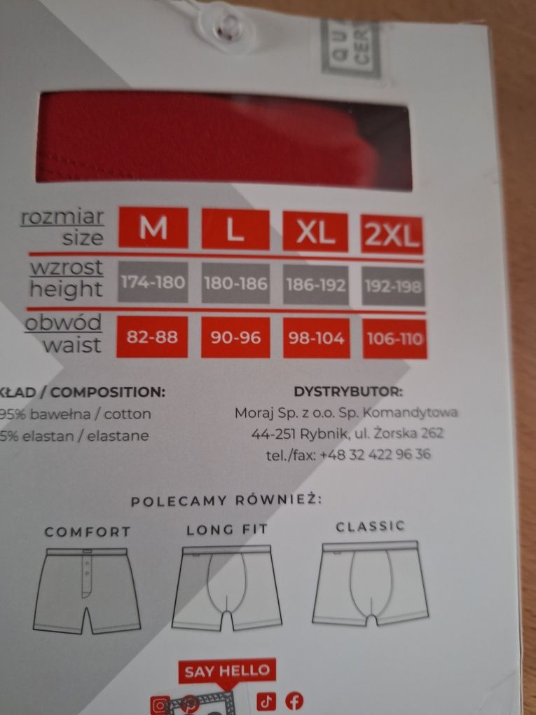 Meskie bokserki ,rozmiar XL