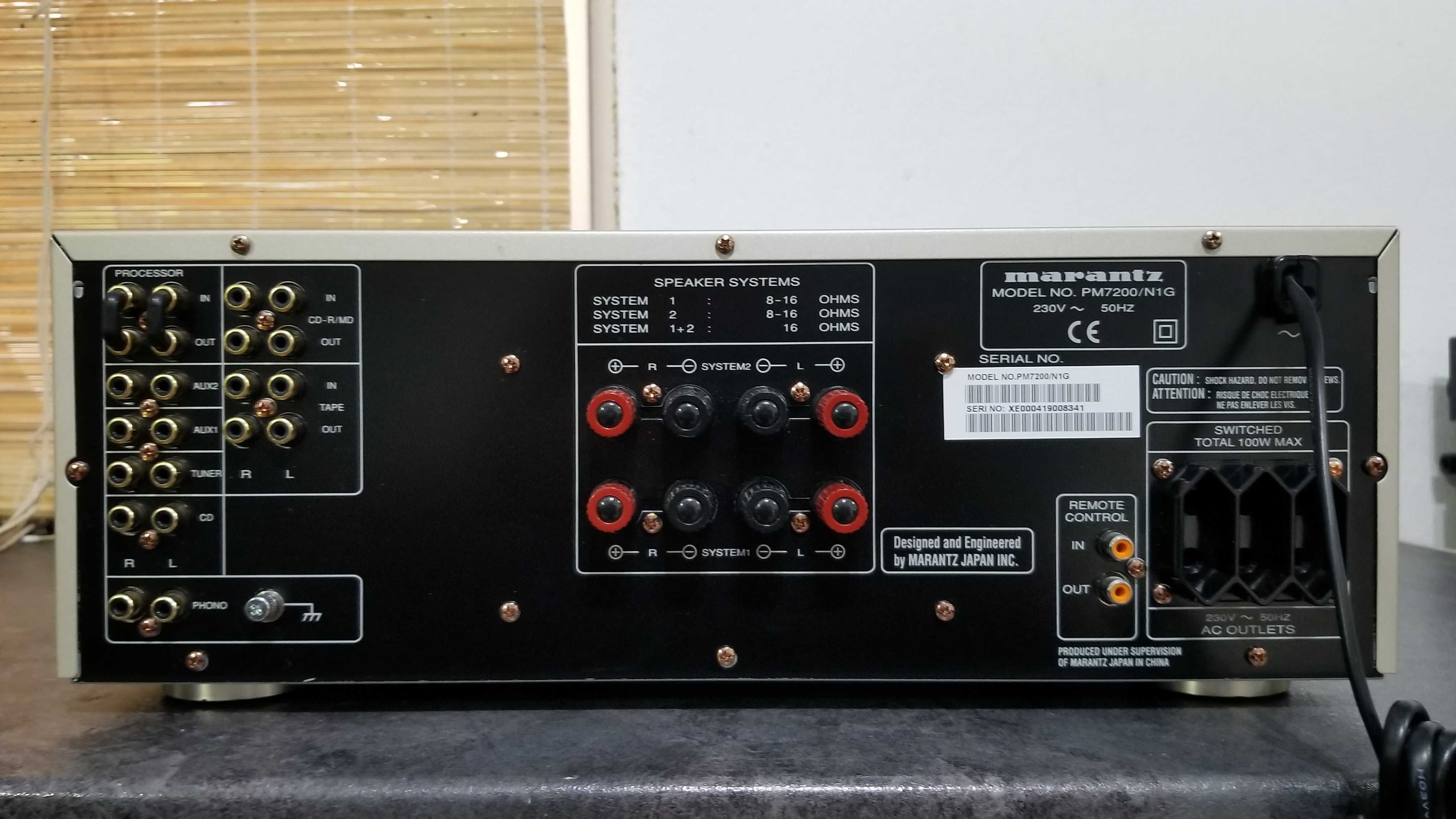 Підсилювач MARANTZ PM7200. 2x95Watt. Пульт