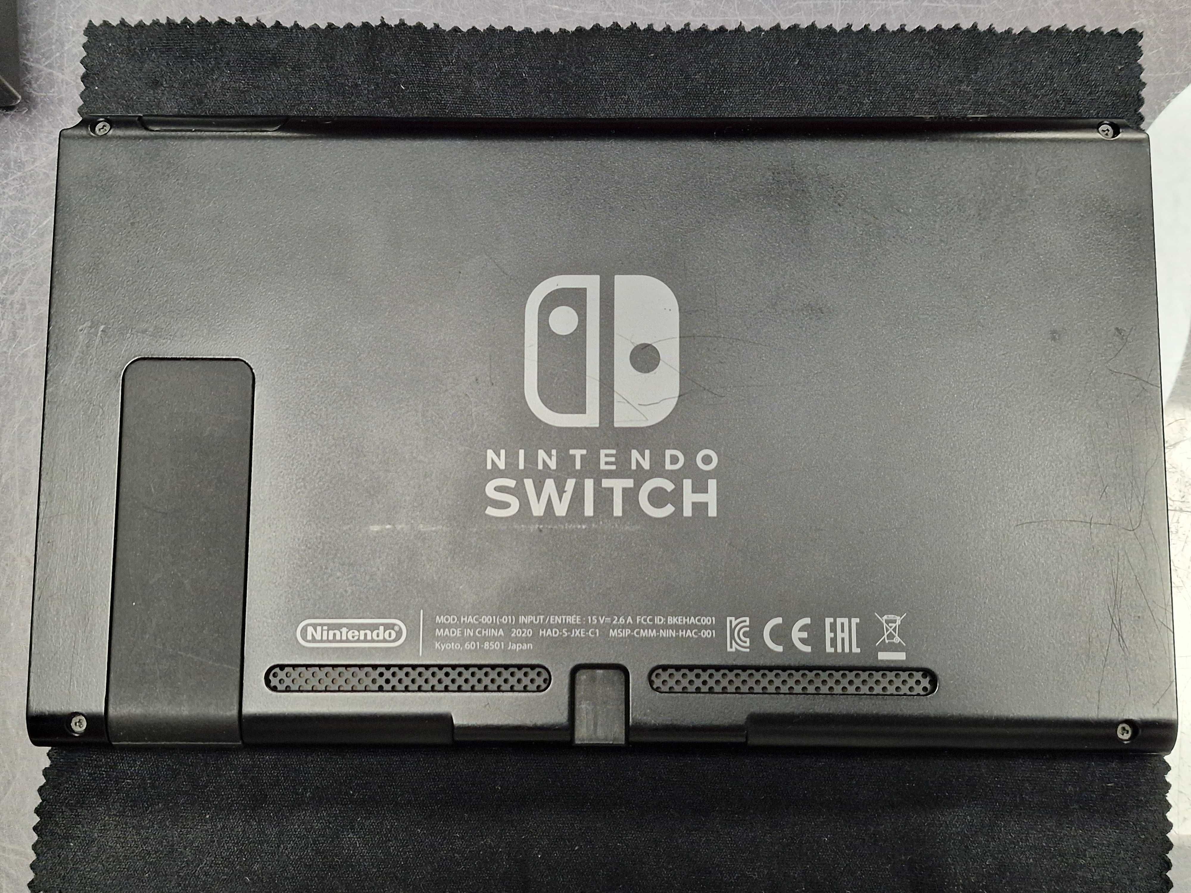 Nintendo Switch V2 32GB Red Blue Joy-con/ Grade B/ 3 gry/ GW 6msc