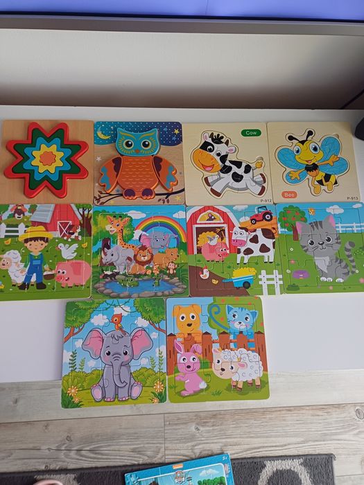 Zestaw puzzli dla dzieci