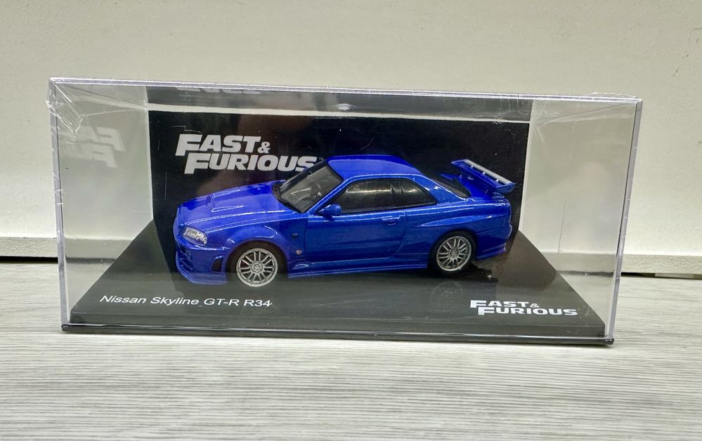 Nissan Skyline GT-R R34 Fast&Furious Szybcy i Wsciekli DeAgostini
