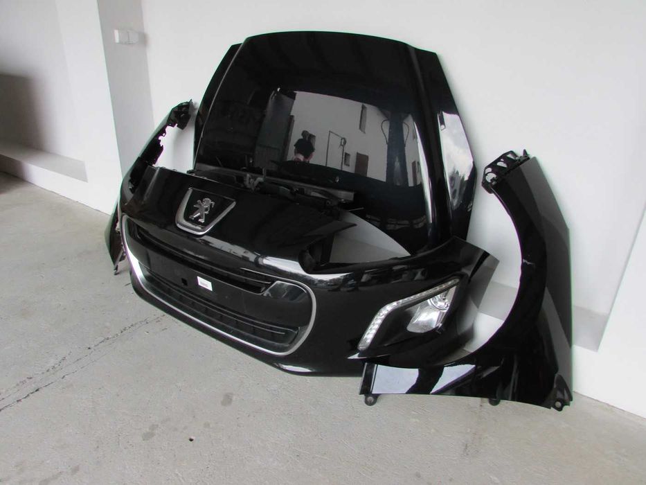 Zderzak przedni przód maska pas błotnik peugeot 308 lift