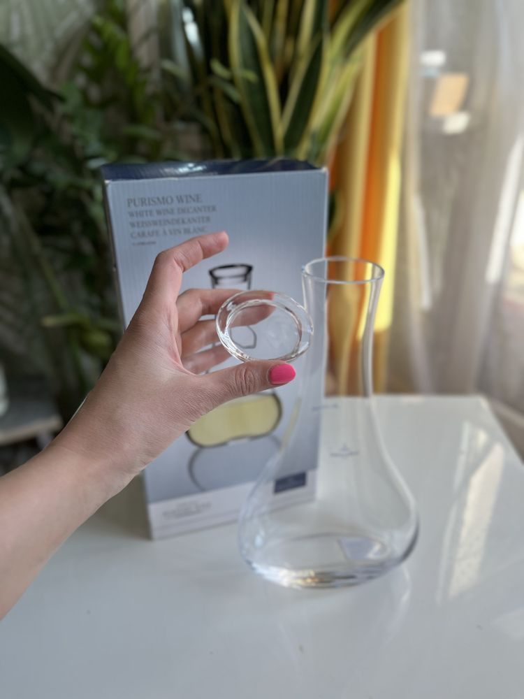Villeroy & Boch Purismo Wine – dekanter do białego wina, karafka, nowy